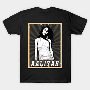 80s Style Aaliyah T-Shirt